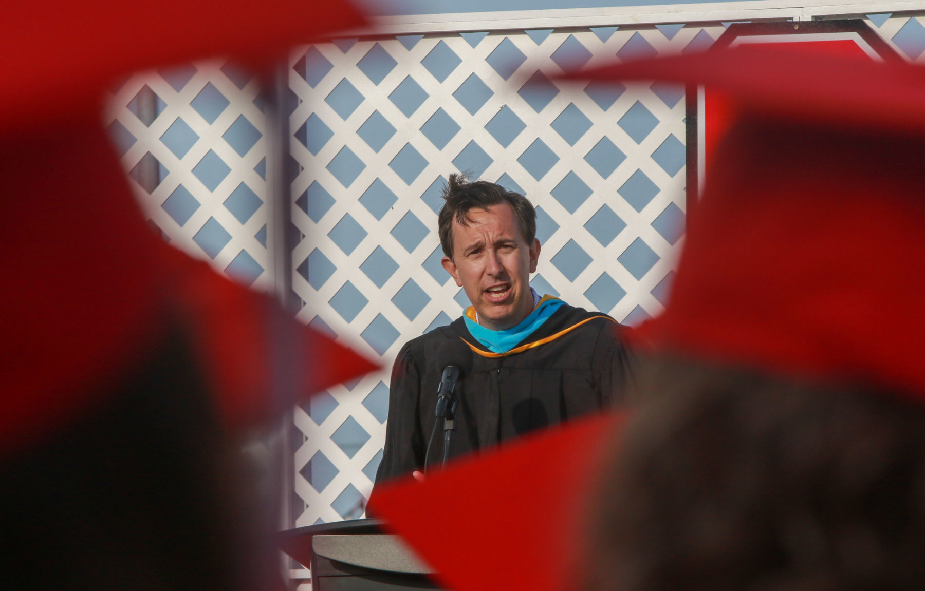 Crown Point High School graduation